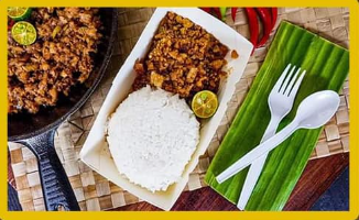 Sisig Chicken Rice